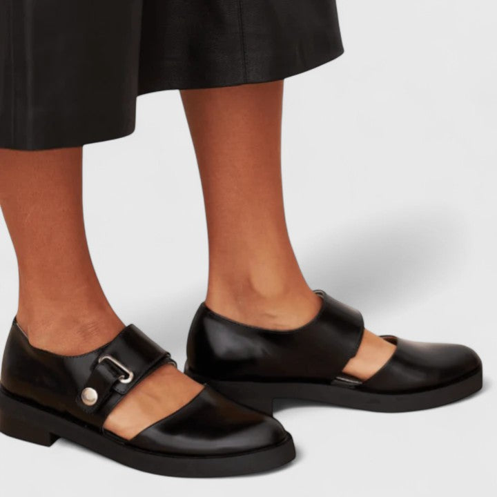 Real women's elegant leather flats – Avinos Milano