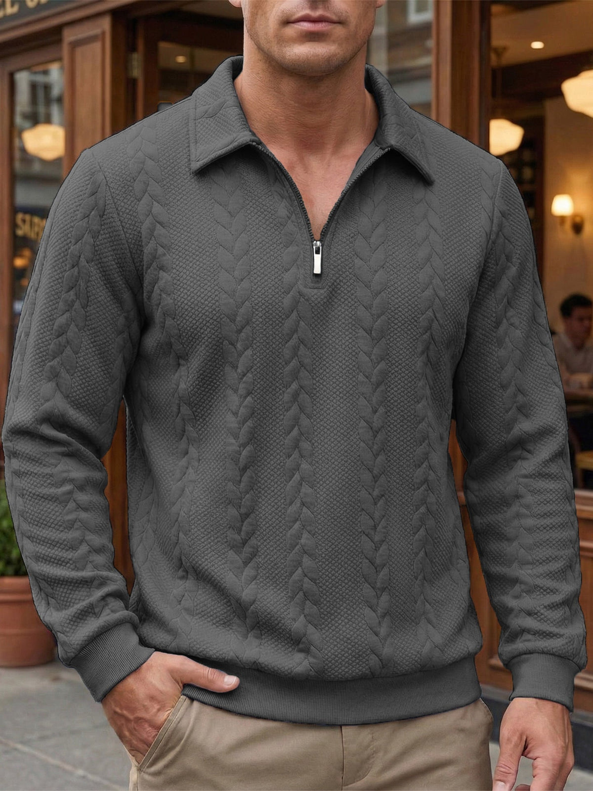 Men's sweater, view 4