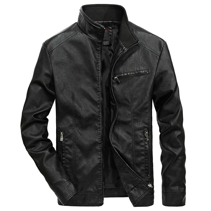 Antonio men's leather jacket – Avinos Milano