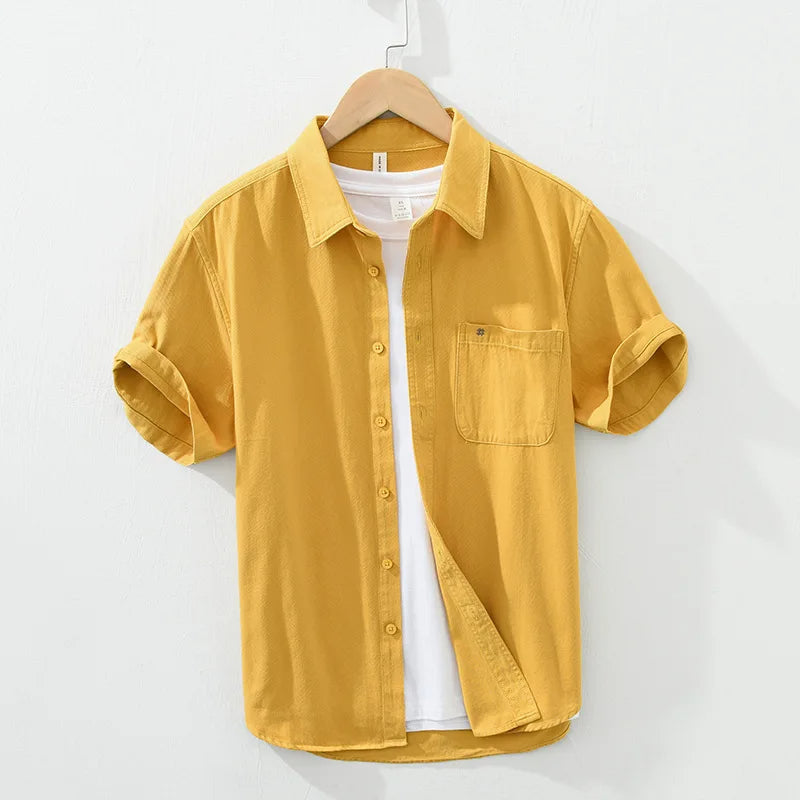Federico men's cotton shirt – Avinos Milano