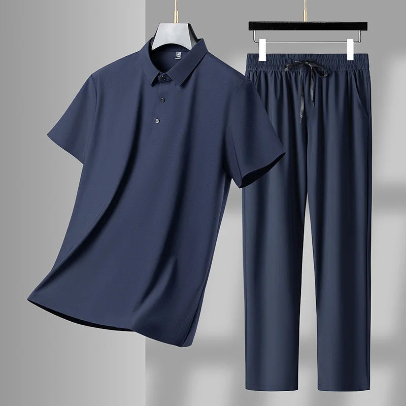 Men's breathable summer two-piece set – Avinos Milano