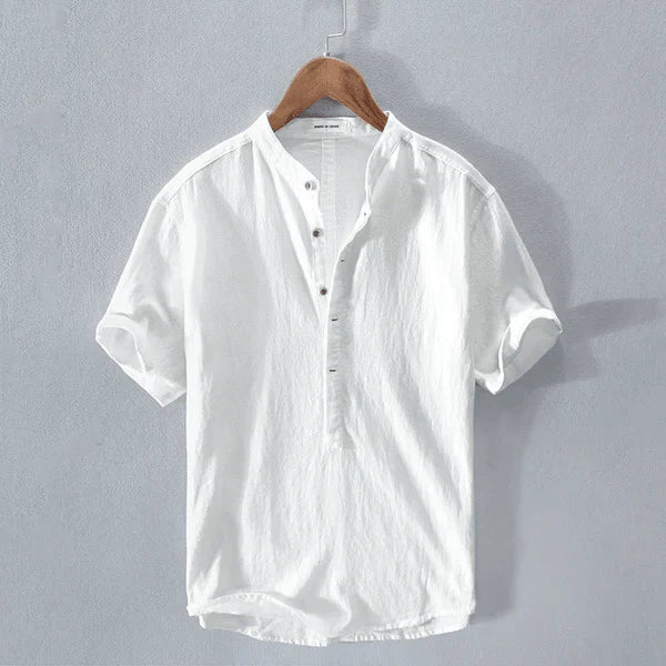 Marcello men's linen summer shirt, alternate view