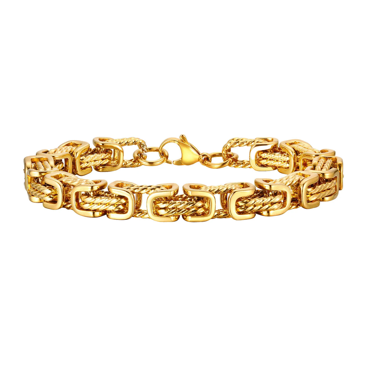 Marco Byzantine Chain Bracelet in Gold