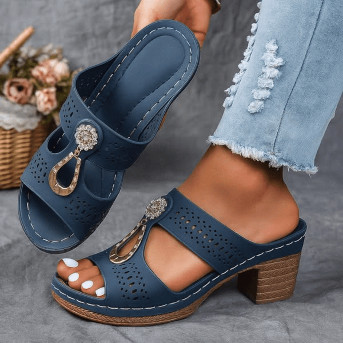 Maria Stylish and Cozy Orthopedic Sandals – women's shoes, view 10