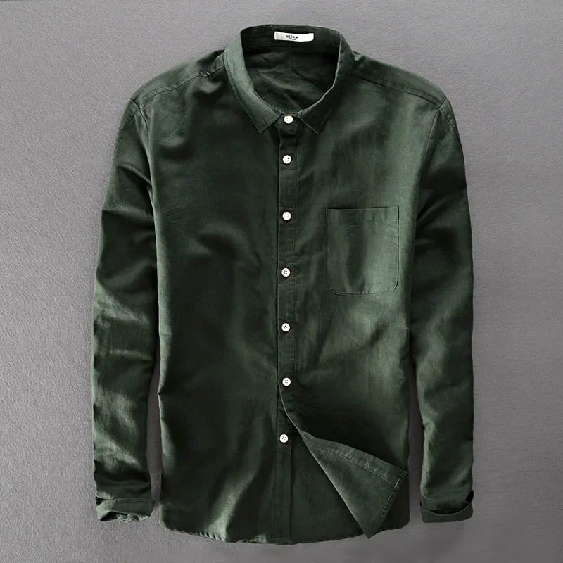 Leonardo men's elegant cotton shirt – Avinos Milano