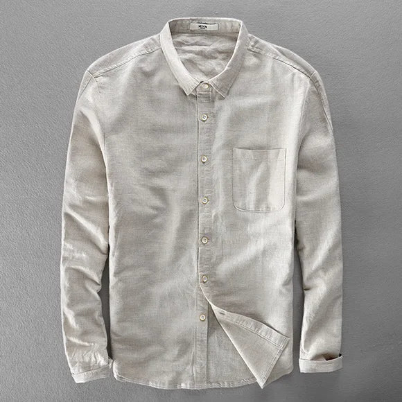 Leonardo men's elegant cotton shirt, additional view