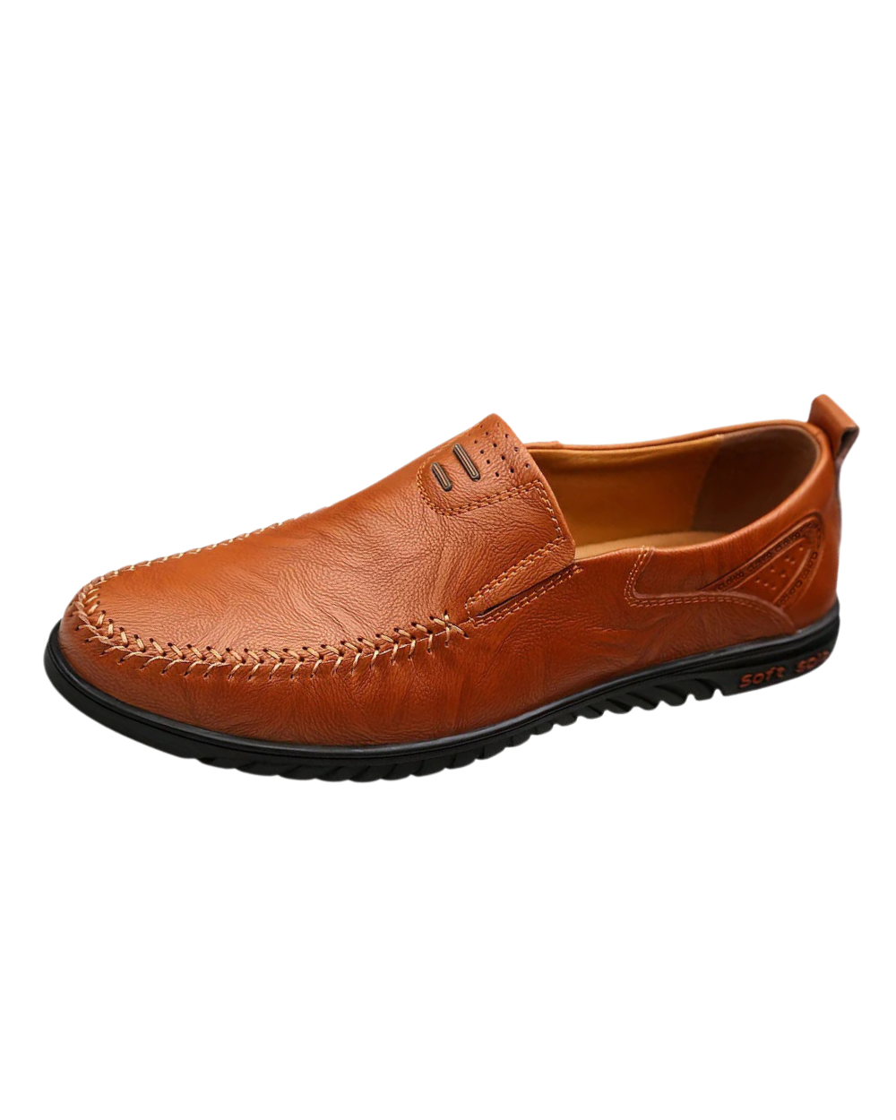 Pietro men's elegant leather loafers, view 4