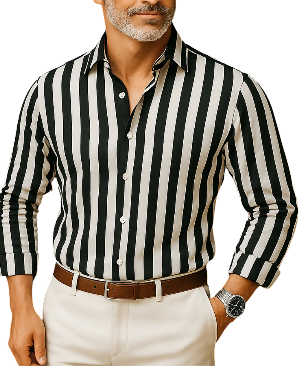 Marseille men's linen shirt – Avinos Milano