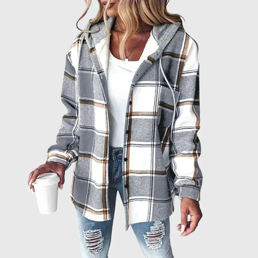 Martina Women's Mesh Button Placket Jacket – jackets, view 4