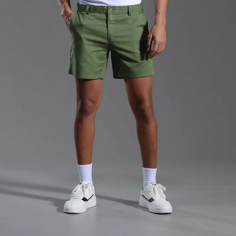 Alessandro men's elegant cotton shorts, view 4