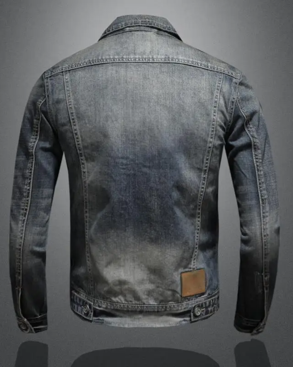 Gennaro men's denim jacket, view 4