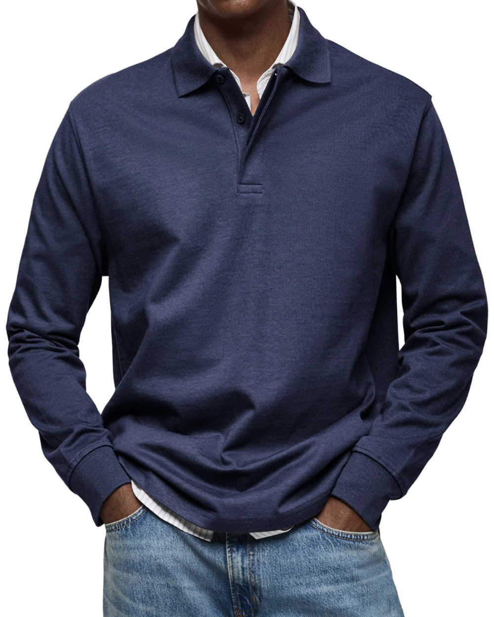 Matteo men's polo shirt, alternate view