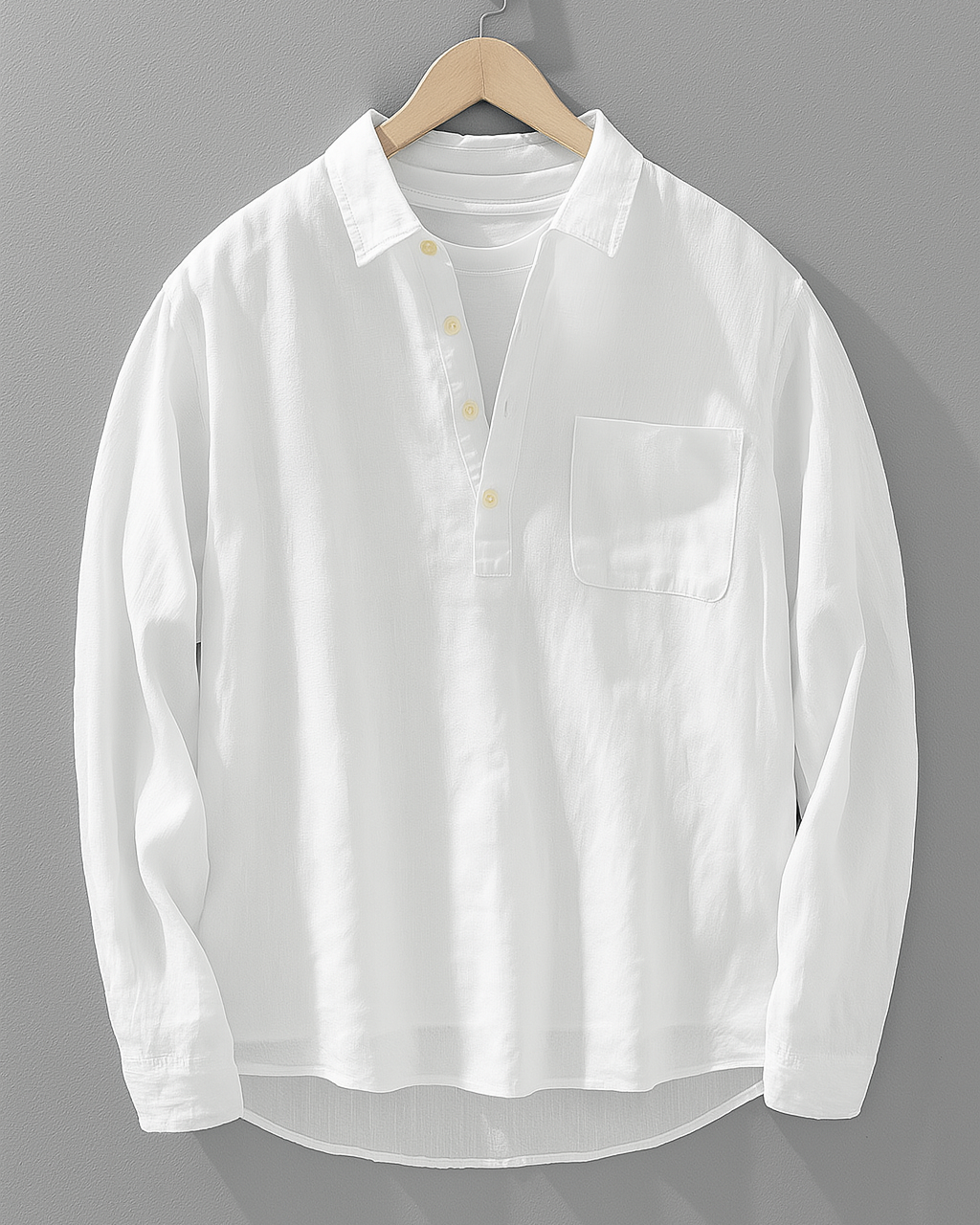Men's breathable pullover, view 4