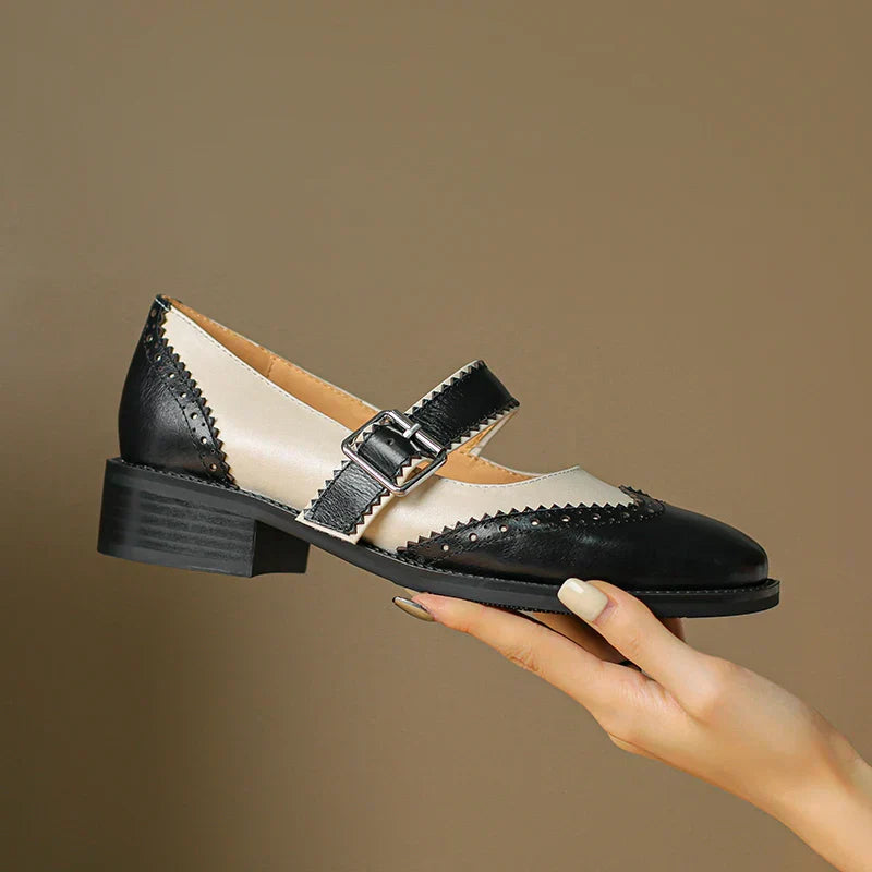 Miana women's leather flats, additional view