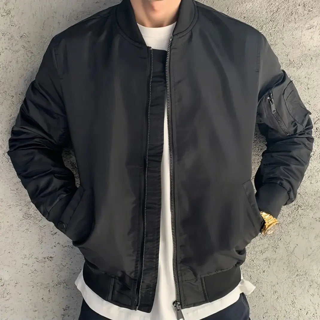 Giovanni men's bomber jacket, view 4