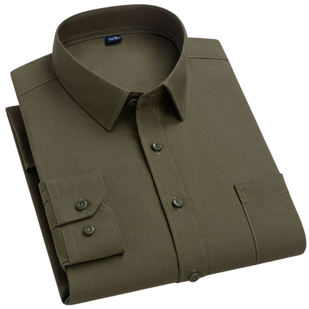Men's cotton shirt, alternate view