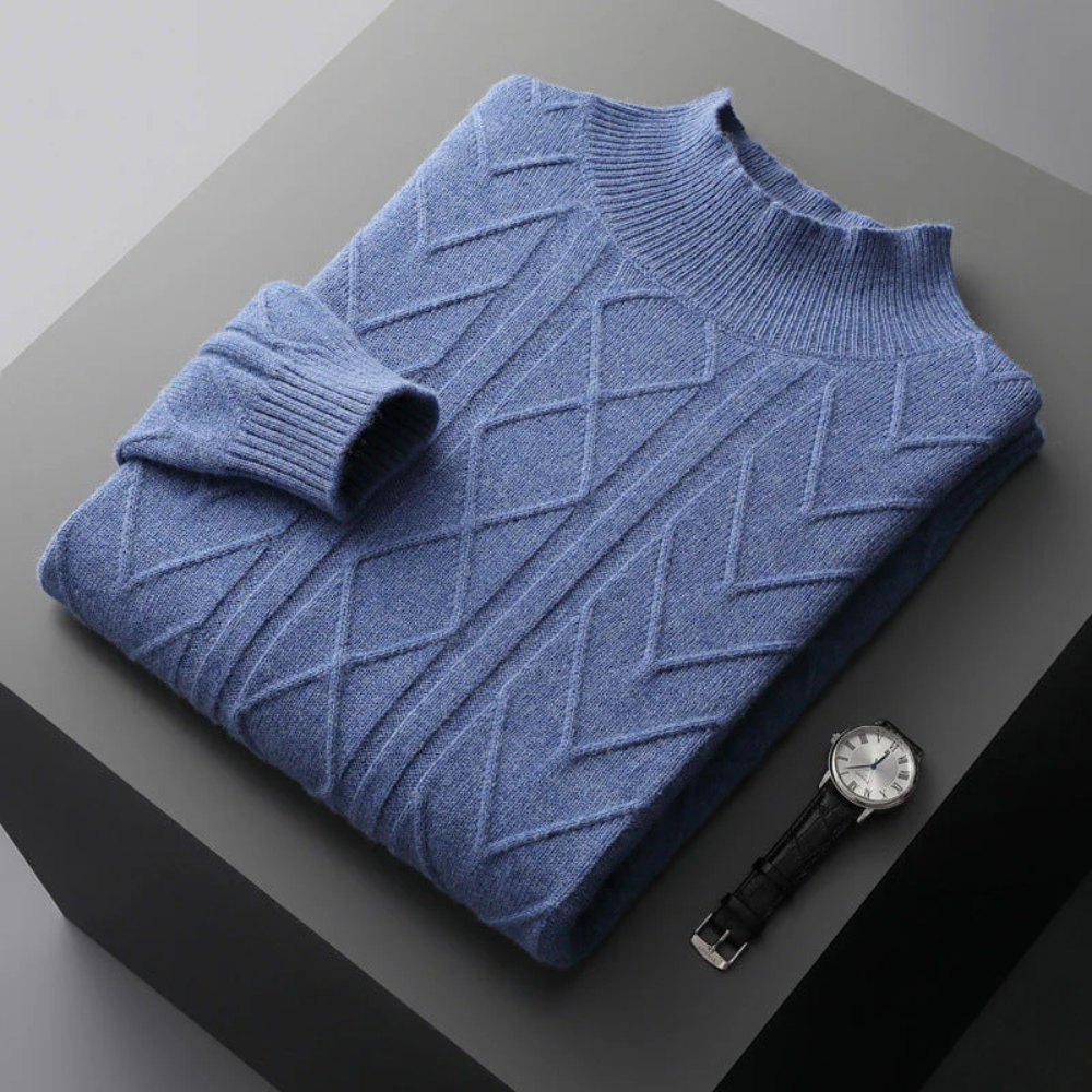 Mizar men's cashmere sweater – Avinos Milano
