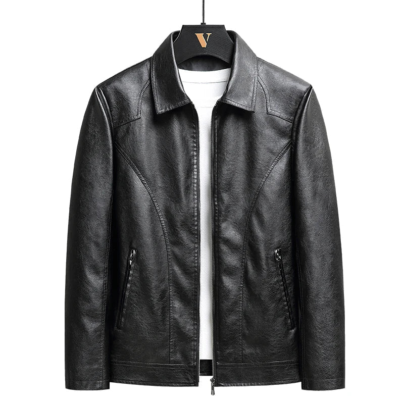 Men's leather jacket – Avinos Milano
