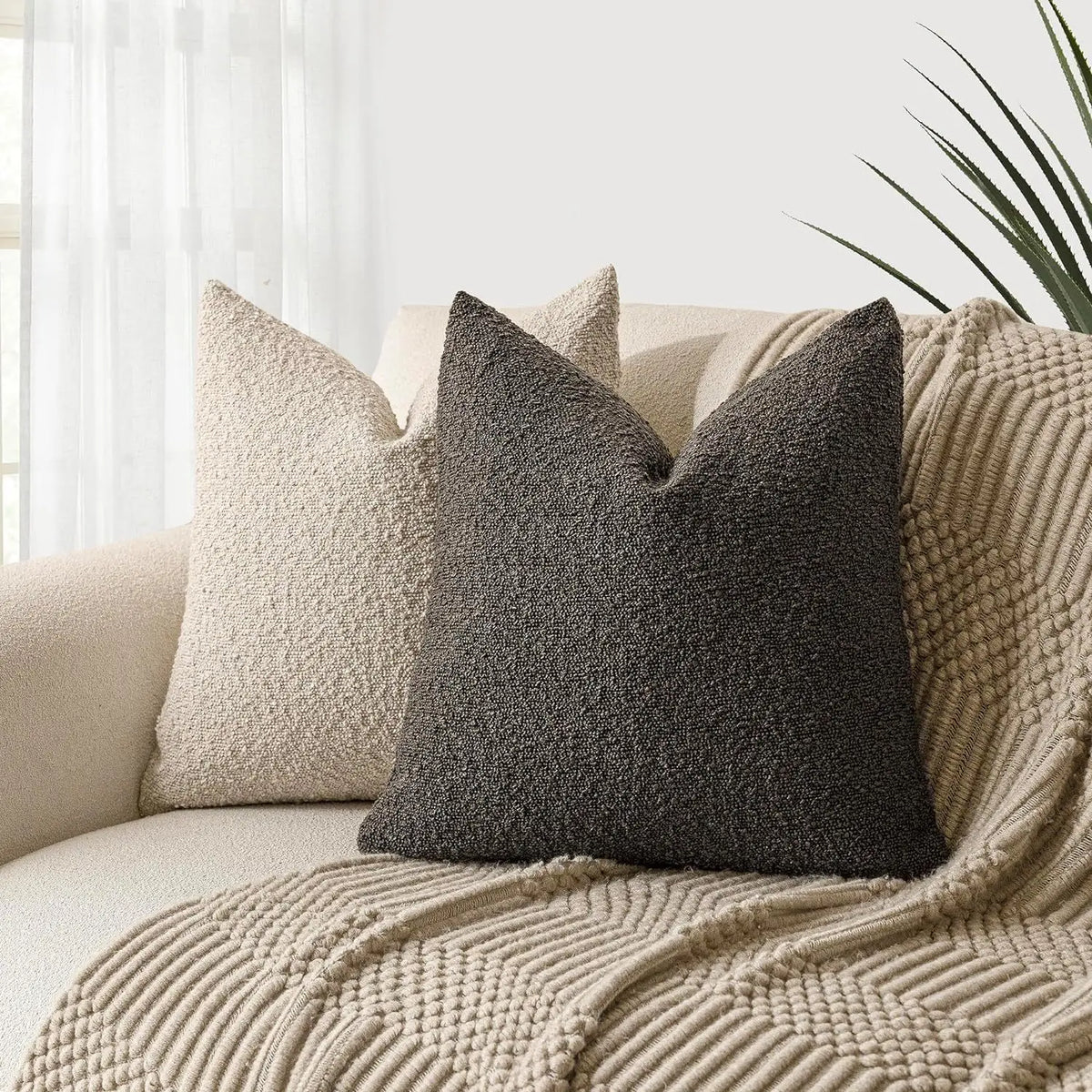 Morbido cushions on a sofa
