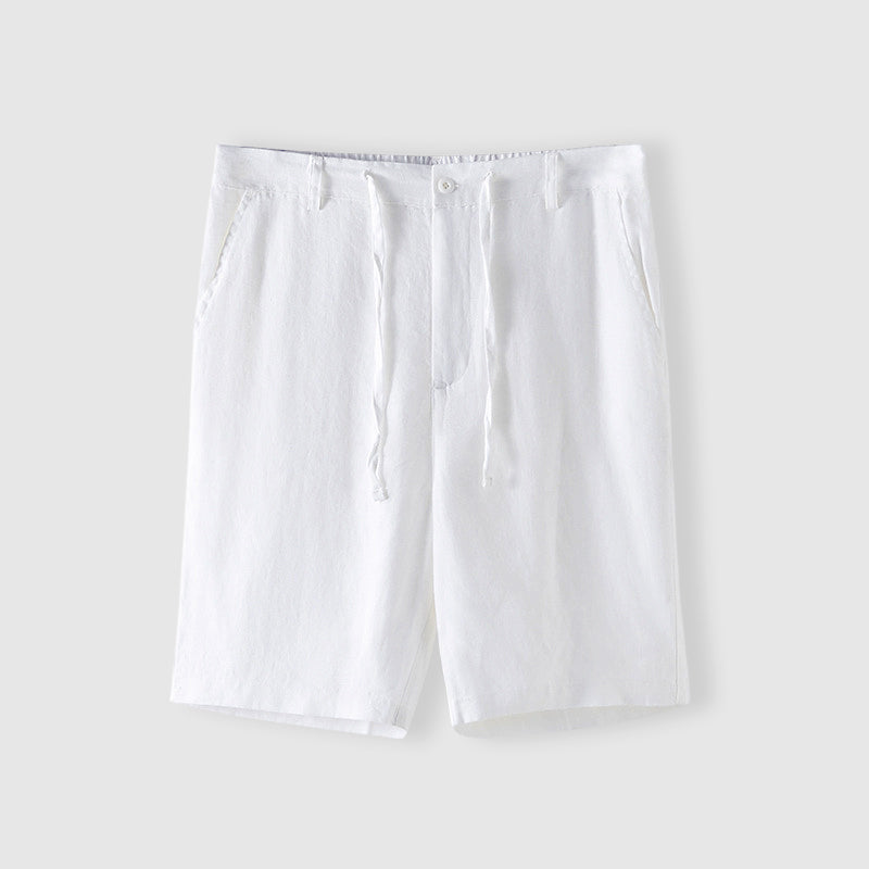 Men's linen shorts, additional view