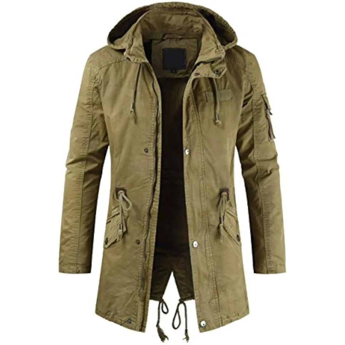 Parka men's cargo jacket, alternate view