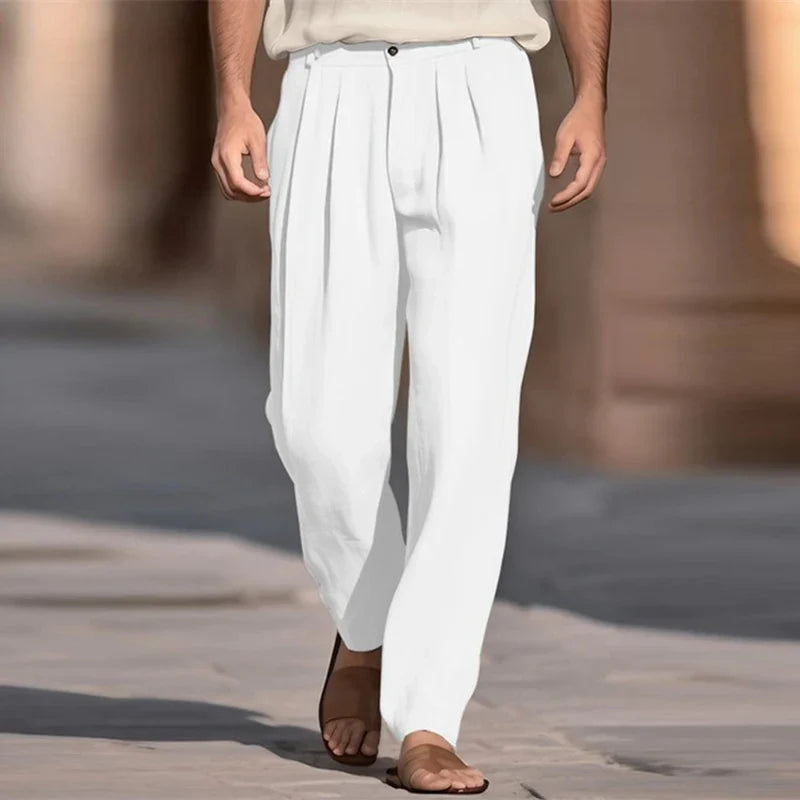 Ivan men's linen pants – Avinos Milano
