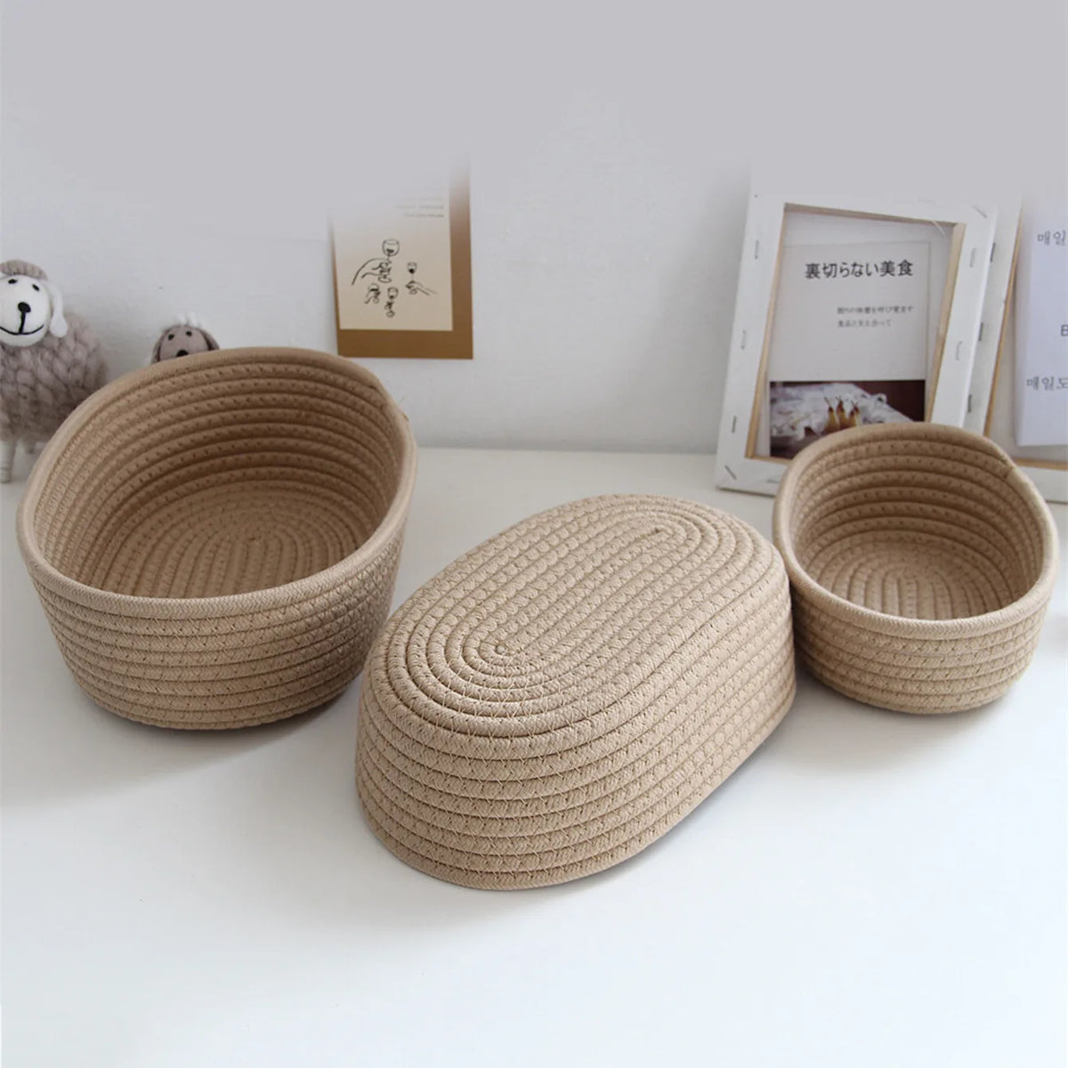Nido nesting rope baskets