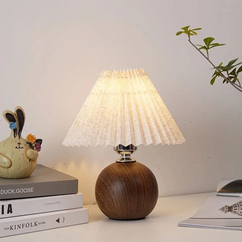 Noce lamp on a side table