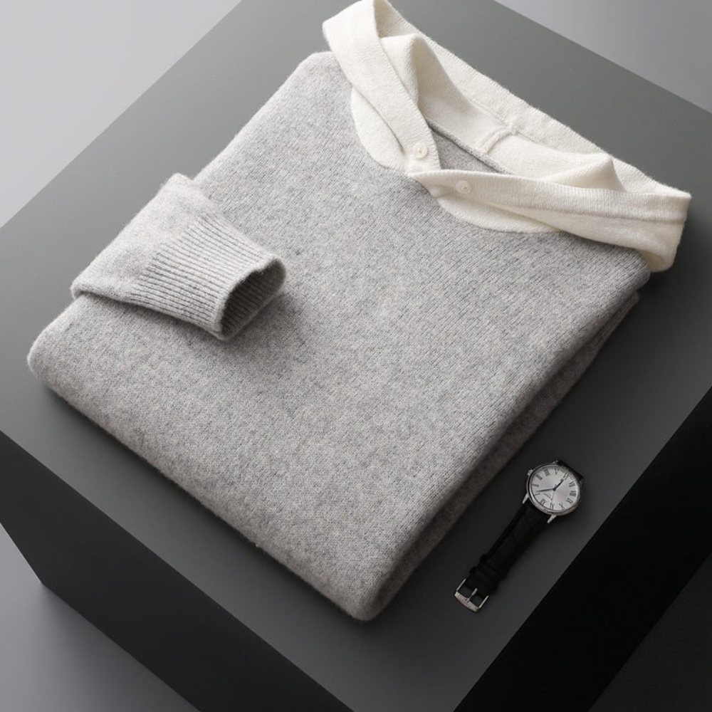 Nova men's wool hoodie – Avinos Milano
