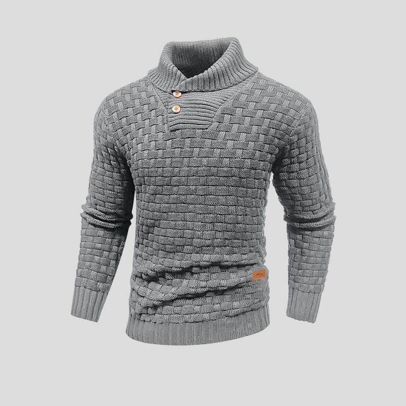 Men's elegant pullover, alternate view