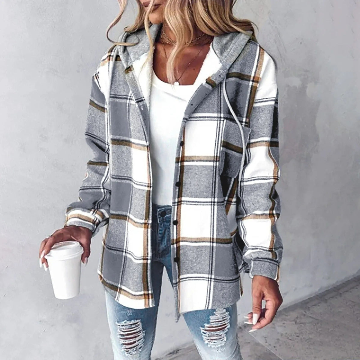 HELEN Cozy Autumn Jacket – women's jackets, view 3