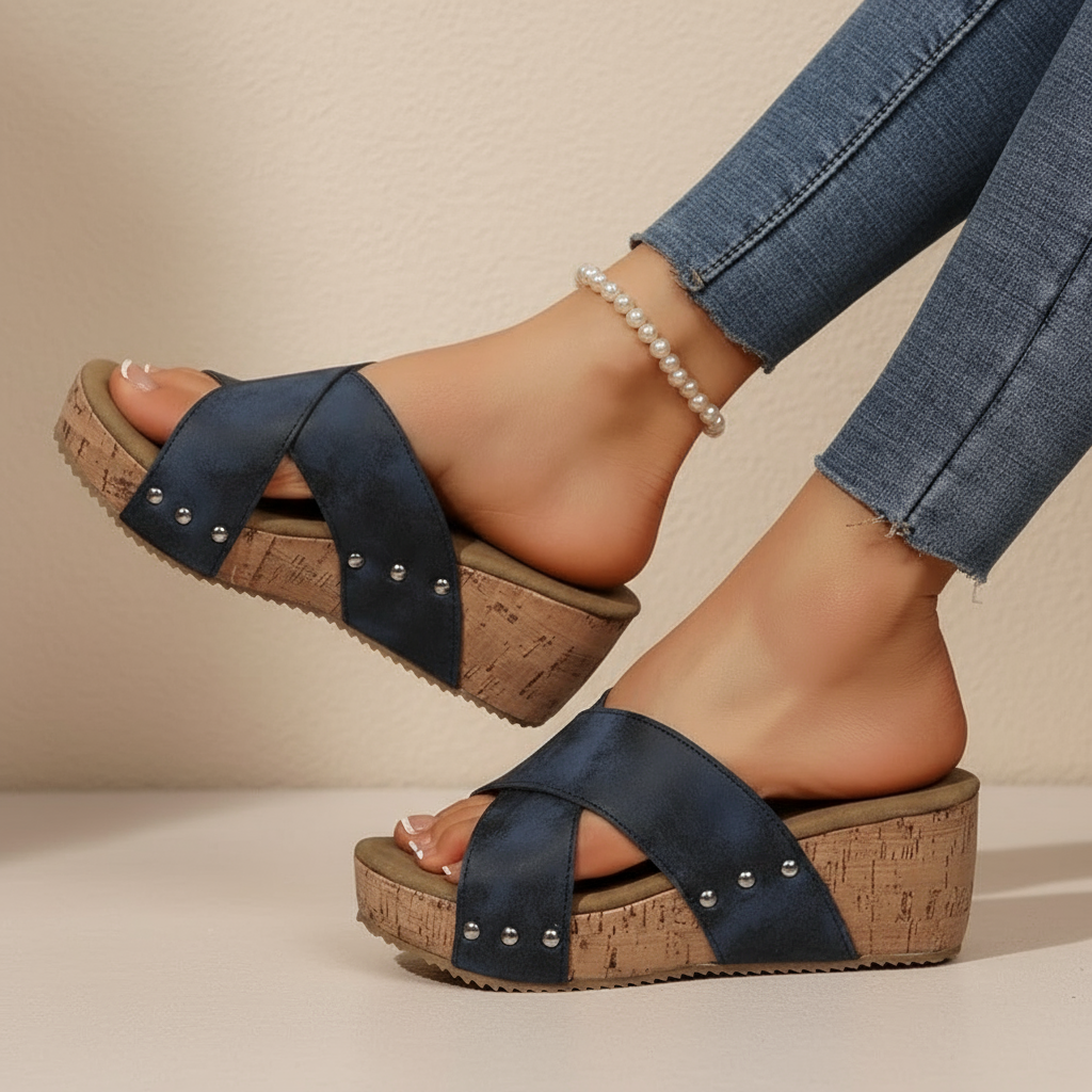 Oakley Boho Wedge Sandals – women's shoes, view 2