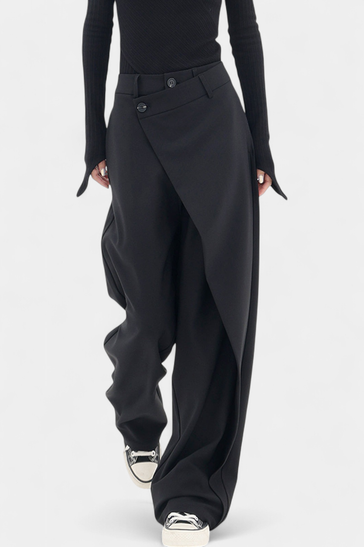 Oaklyn women's high-waisted elegant trousers, alternate view