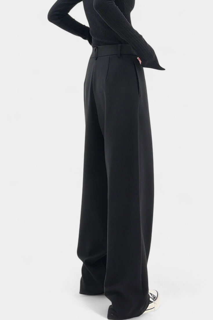 Oaklyn women's high-waisted elegant trousers, additional view