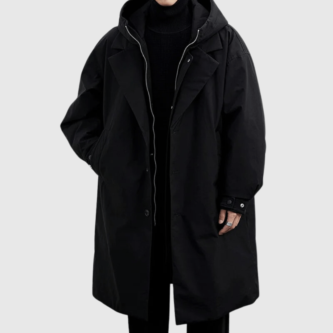 Men's winter coat, alternate view