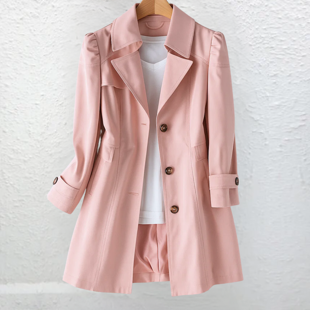 Olivia Elegant Vintage Summer Coat – women's jackets, view 2