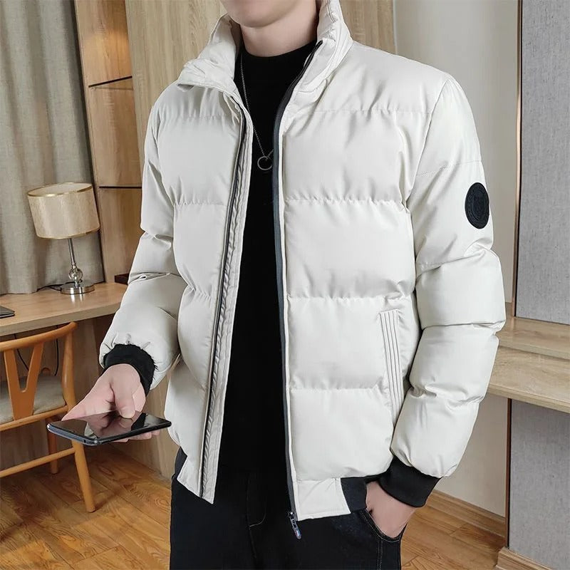 Windproof men's elegant jacket, view 4