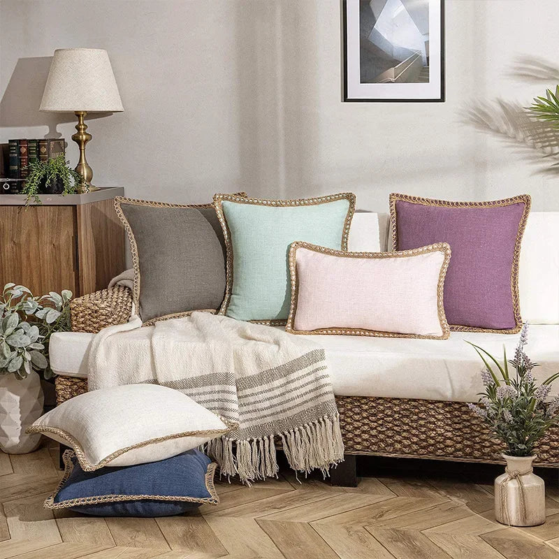 Orlo cushions in a living room