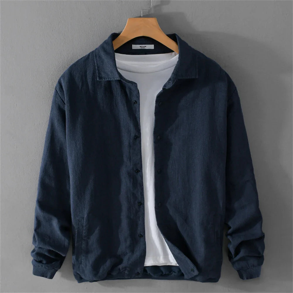 Men's elegant cotton jacket – Avinos Milano