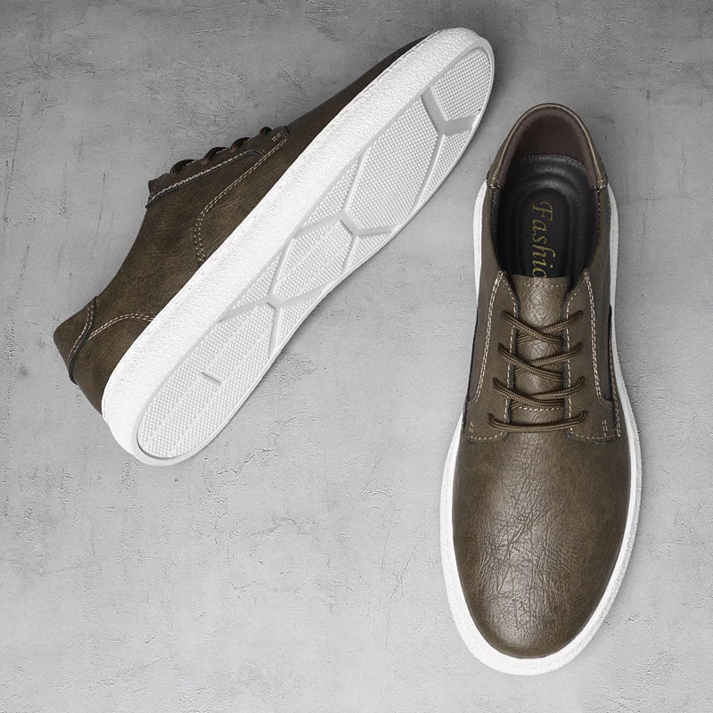 Giorgio men's elegant leather shoes, view 4