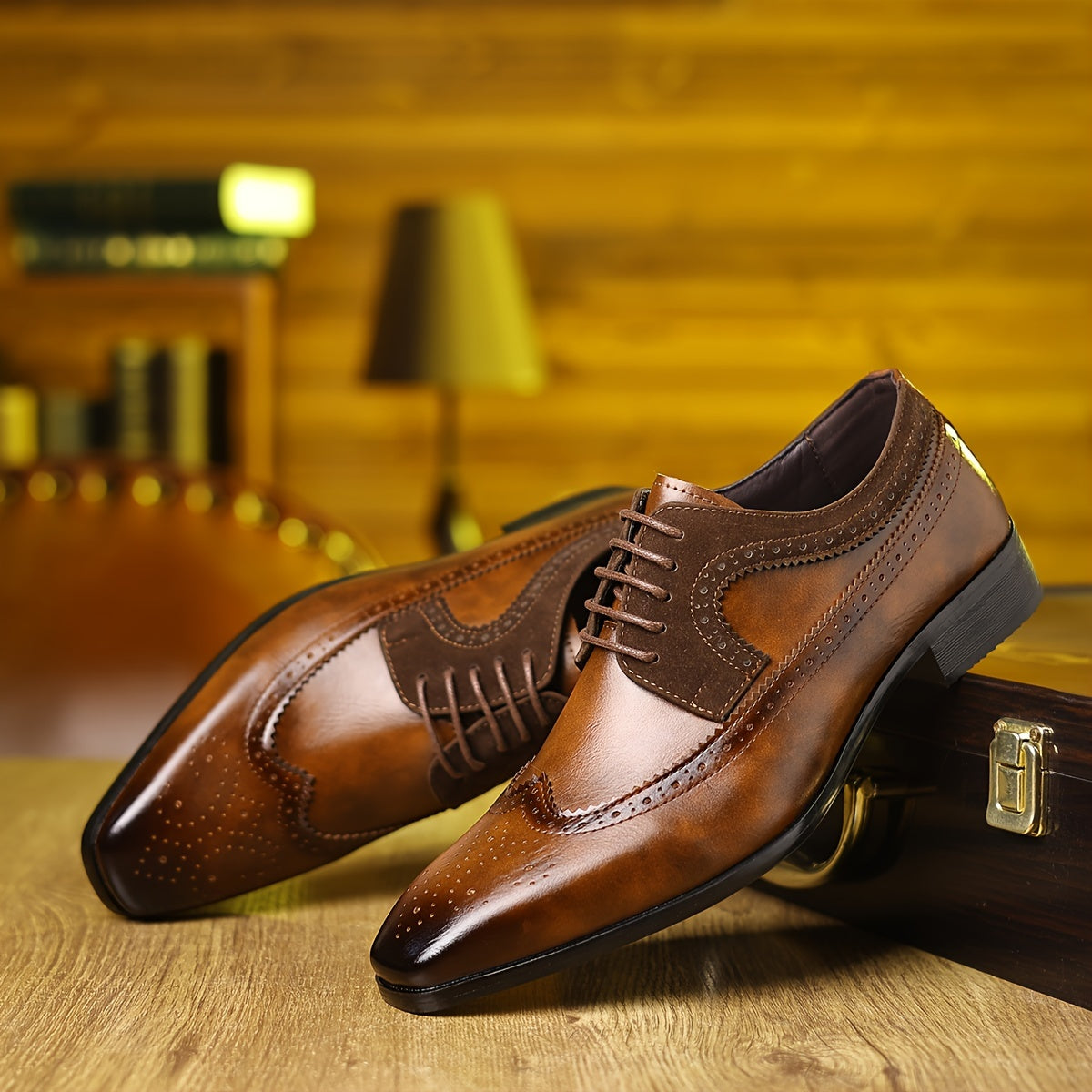 Men's oxford dress, alternate view