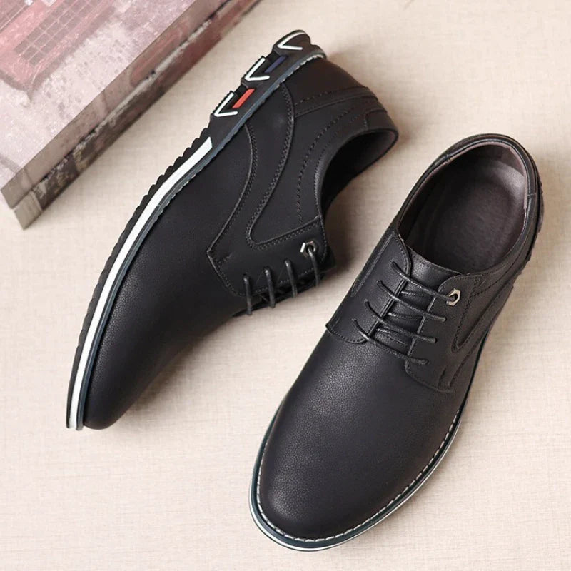 Paolo men's leather shoes, view 4