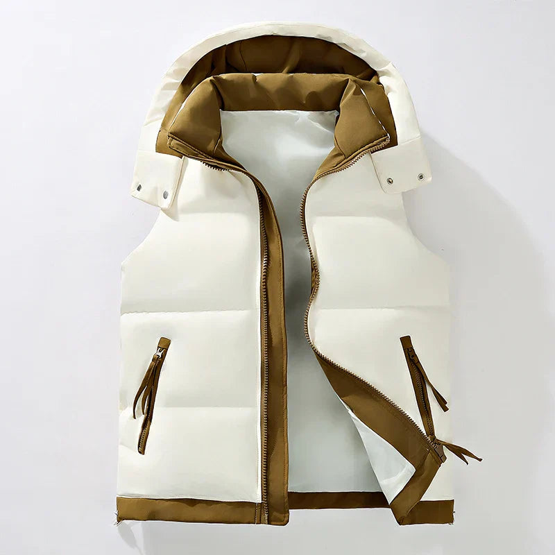 Men's elegant puffer vest – Avinos Milano