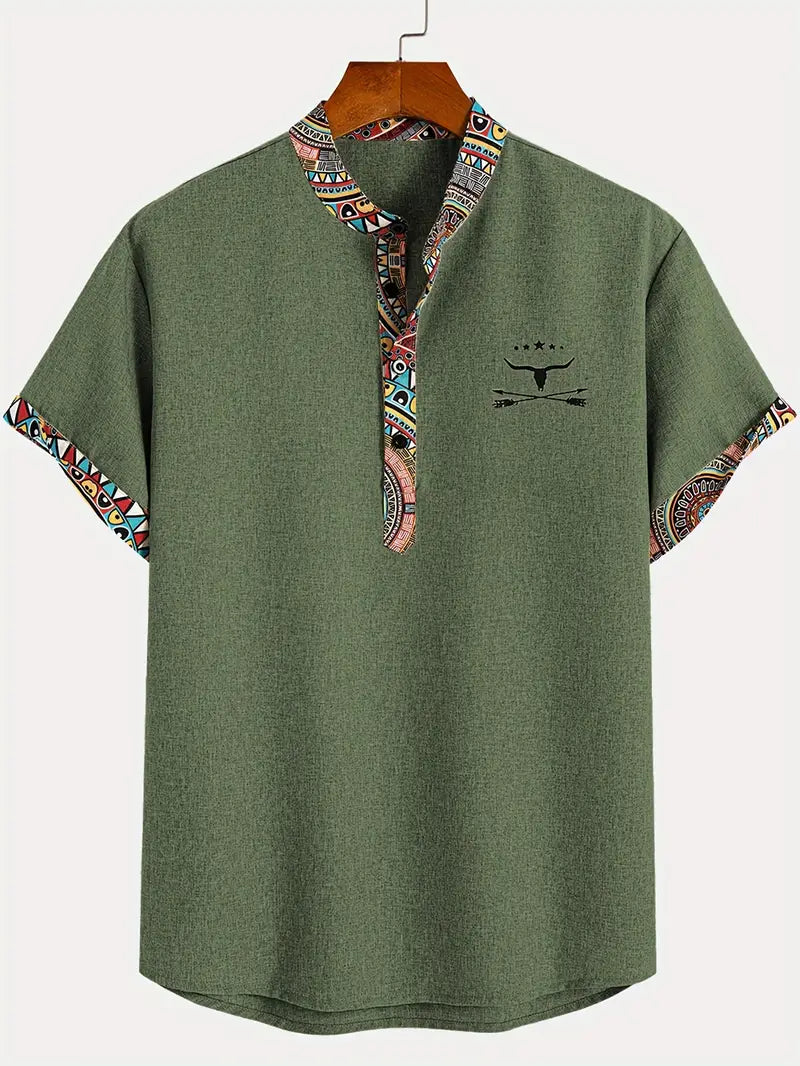 Men's retro shirt, view 7