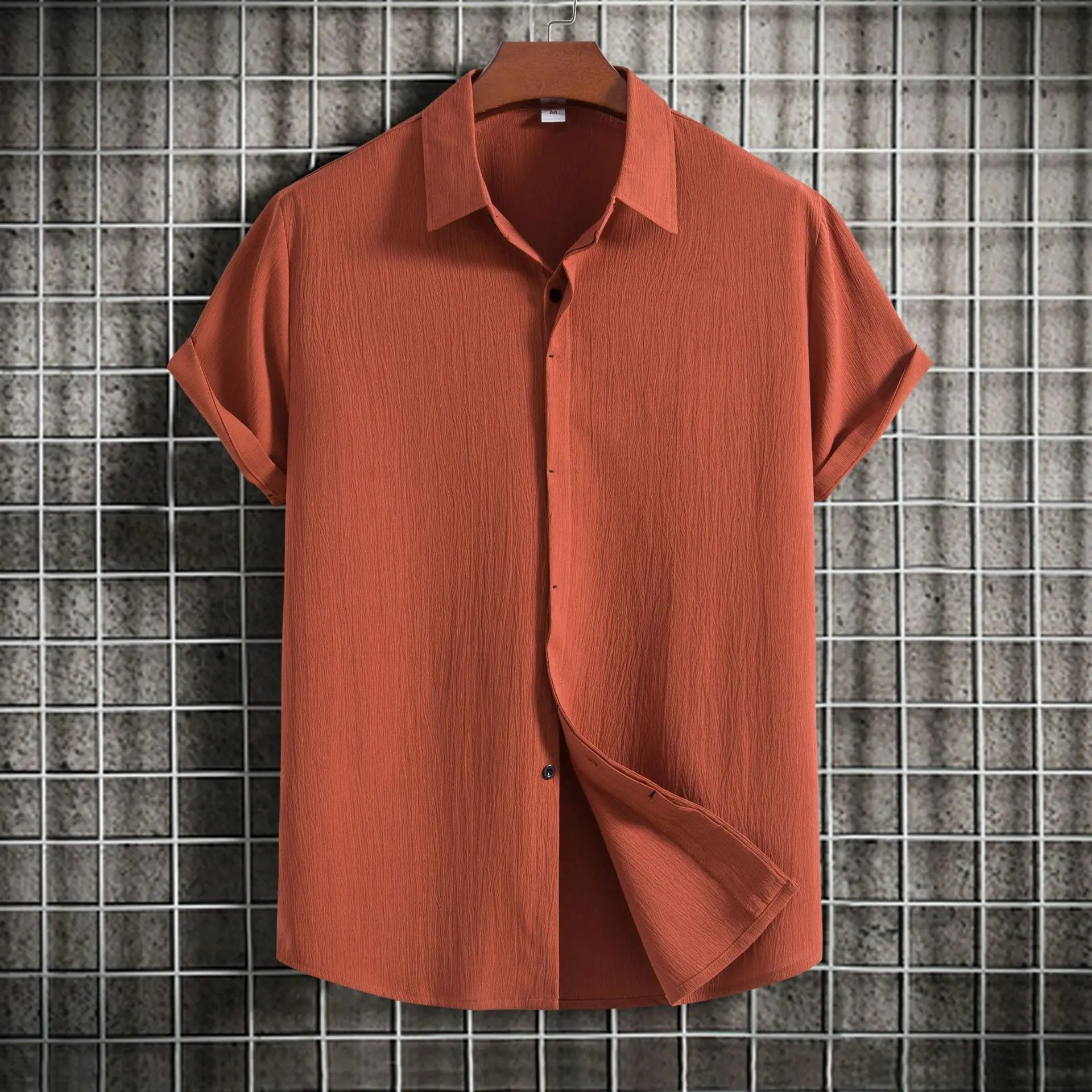 Men's cotton linen shirt – Avinos Milano