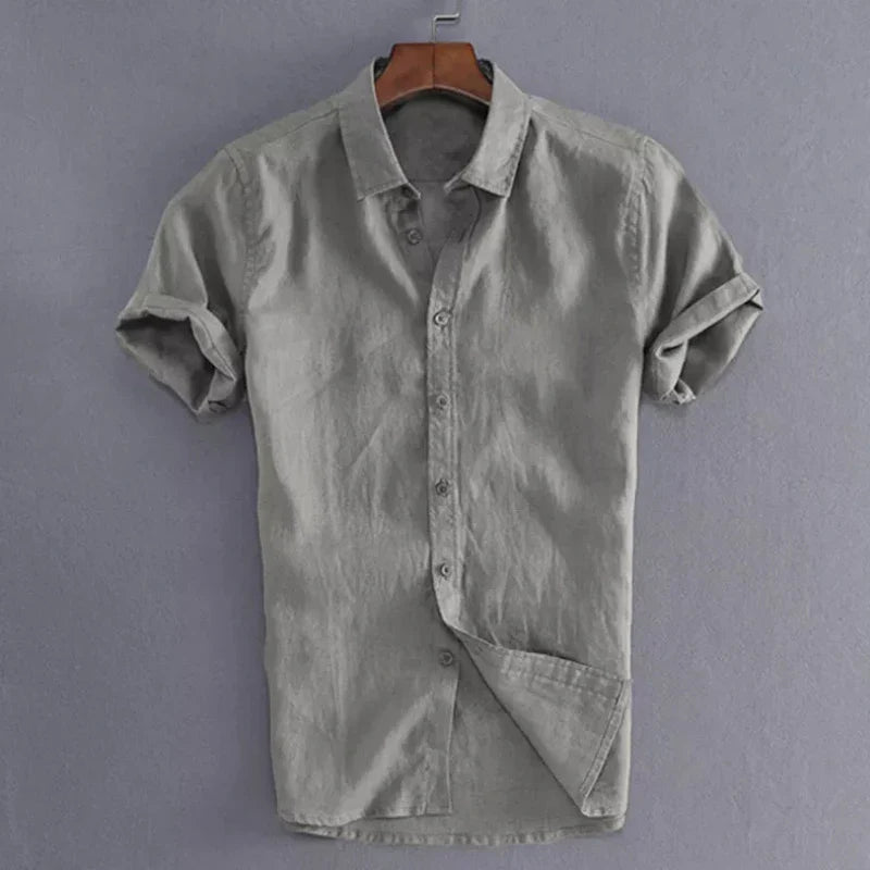Marcello men's elegant summer shirt, alternate view