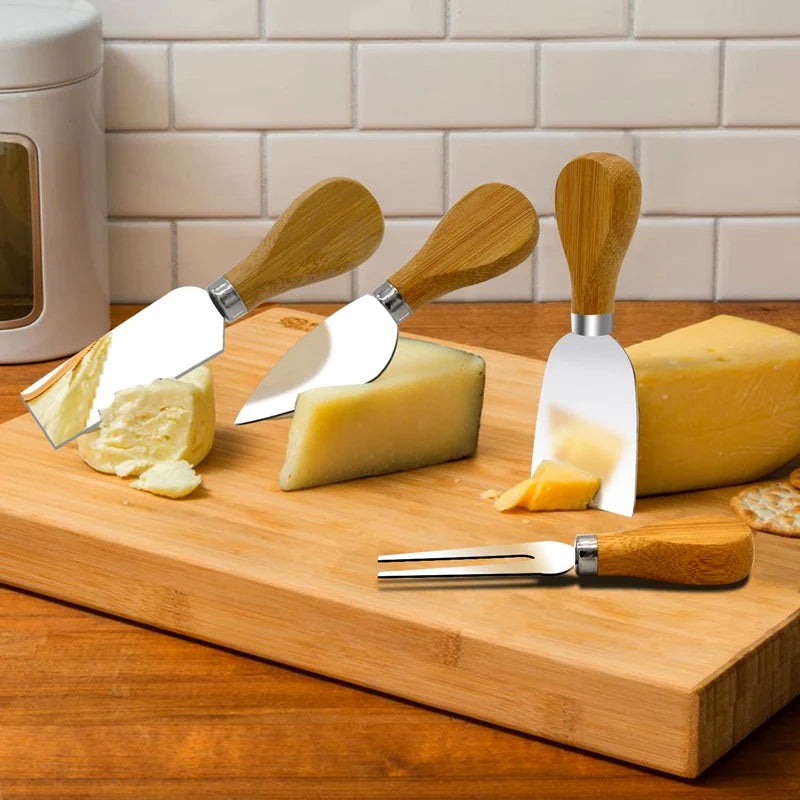 Parmigiano cheese knives with cheese