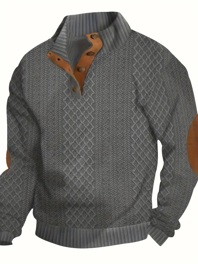 Men's elegant sweater, additional view