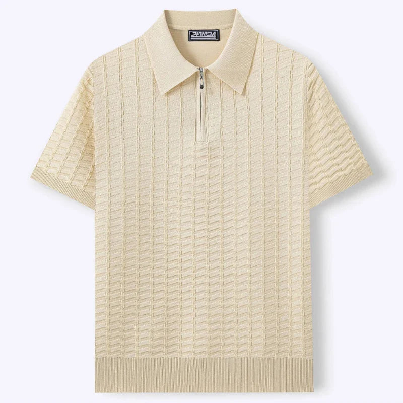 Men's elegant polo shirt, view 4