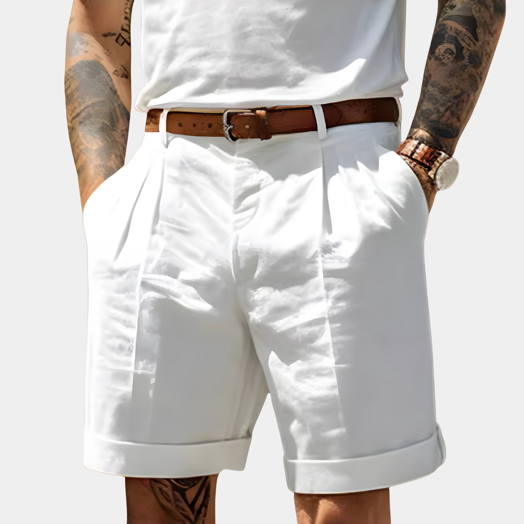 Men's cotton shorts, alternate view